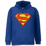  : Superman Classic Logo Hoodie (Royal Blue)