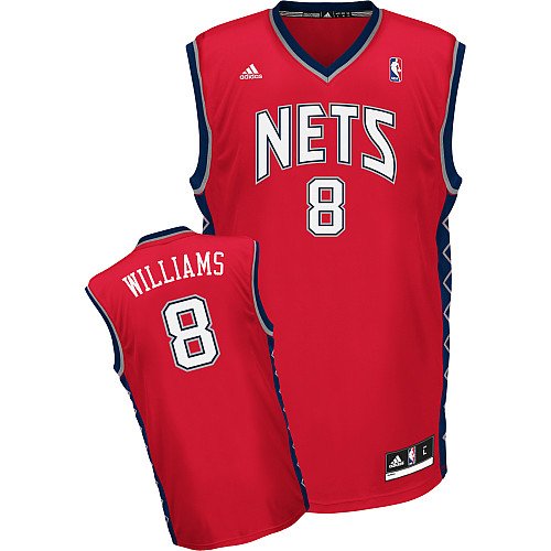 Adidas New Jersey Nets Deron Williams Youth (Sizes 8-20) Revolution 30 Replica Road Jersey Medium