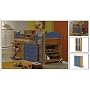 Verona Design Antique Pine and Blue Finish Maximus&hellip by Verona Design Ltd