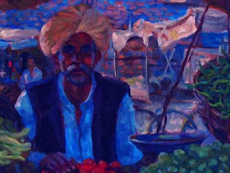Custom Order #KM-WYS, Oil on Canvas, Custom Painting of The Person You Love, For 1 Person of Customer's Choice, Style: Expressionism, with Signature Text 