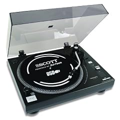 Scott DJX 60 TT Plattenspieler (Phono-Vorverst�rker, USB 2.0) schwarz