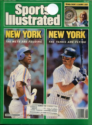 Darryl Strawberry & Don Mattingly Unsigned 1987 Sports Illustrated