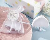 Showers of Love Umbrella Measuring Tape in Organza Gift Bag (Set of 6) - Baby Shower Gifts & Wedding