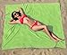 Microfiber Beach Blanket/Outdoor Picnic Blankets (64 x 76 inches) XL Beach Towel – Fits Two - Corner Anchor Pockets - Sand Free - Fast Dry - Travel – Sport - Camping