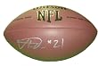 Vontae Davis Autographed NFL Wilson Composite Football, Indianapolis Colts, Miami Dolphins, Proof Photo
