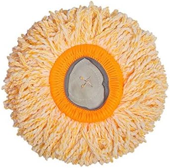 Yellow Microfiber Mophead Refill For Magic Mop 360°Spin Replacement Thicken Mop Parts Mop Replacement Heads