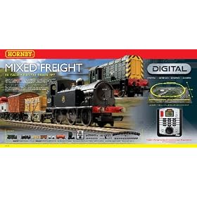 Hornby  R1126 Mixed Freight 00 Gauge Digital (DCC)  Train Set