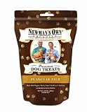 Newmans Own Organics Premium Dog Treats, Peanut Butter, Medium Size, 10-Ounce Bags (Pack of 6)