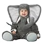 Lil Characters Infant Elephant Costume, Dark Grey/Light Grey, 18-24 Months