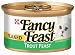 Fancy Feast Gourmet Cat Food Flaked Trout Feast, 3-Ounce Cans (Pack of 48)