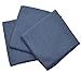 Eurow Microfiber Waffle Weave Dish Cloth (3-Pack, Blue)