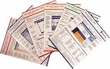 Microsoft Office 2003 Deluxe Quick Reference Card Bundle-6 MS Office Software Quick Start Training Cards: Learn Word, Excel, Outlook, PowerPoint, Publisher & Access. Shortcuts, Cheats, Tips & Tricks Guides. 6 Pg. Ea-Tri-Fold. Stores Easy. Office 2003 (Software Quick Reference Cards)