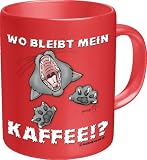Produkt-Bild: Fun Kaffeetasse Wo bleibt mein Kaffee! Lustige Teetasse mit Spruch.