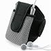 Eforcity Black SportBand with case for Apple iPod Video [30GB / 60GB / 80GB] / iPod Video U2 Special Edition / iPod [15GB / 20GB / 30GB / 40GB / 60GB] / iPod photo U2 Special Edition / iPod mini [4GB / 6GB] / Creative Zen series, Microsoft Zune MP3 Players / Cell Phones