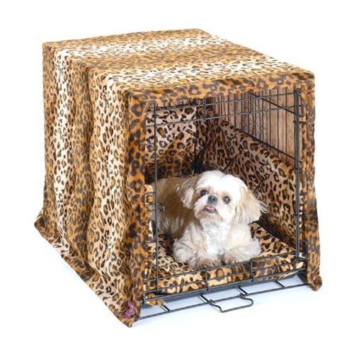 Designer Cratewear 3 Piece Bed Set 19 Inch Leopard