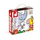 Janod - J05528 - Jouet premier ge - Funny Magnets Junglepar Juratoys