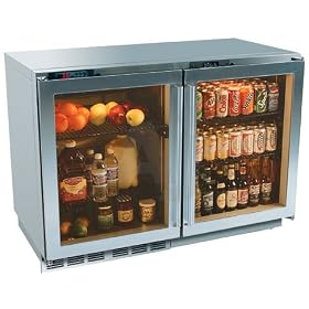 Perlick H2ROD3D3B 48 Built-in All-Refrigerator with 12.0 cu. ft. Capacity, Variable Speed... by 