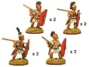 Crusader Miniatures - Ancients: Republican Roman Hastati/Principes with Pilum (8)