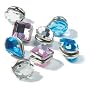 Conair HJ1RPX Quick Gems Hair Jeweler Replacement Pack with 3 Colors, Pink, Blue and Crystal