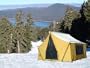 Trek Tents 10 x 14' Canvas Cabin Tent Khaki