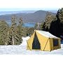 9' x 12' CANVAS STRAIGHT WALL BASE CAMP CABIN TENT