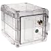 Bel-Art Scienceware 420721000 Clear Secador 2.0 Desiccator Cabinet with 2 Shelves, 13.4" Width x 12.4" Height x 16.3" Depth