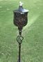72 Inch (set Of 6) Chocolate Mosaic Tulip Outdoor Garden Tiki Torch