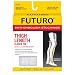 Futuro Anti-Embolism Stockings, Medium Regular, White, Thigh Length, Closed Toe, 1 Pair
