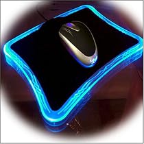 Flexiglow X-Raider Blue Gaming Mouse Pad (PC)