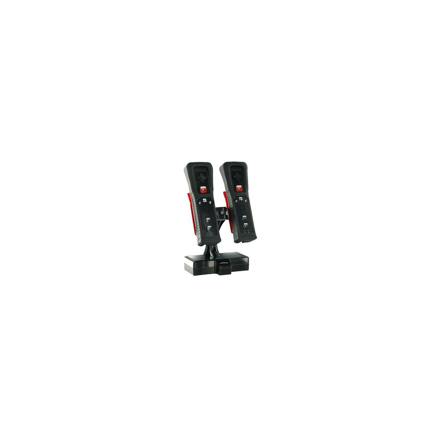 New Nyko Charge Base Ic For Wii Black 87054 Cradle 2 X 2.4v Nimh Rechargeable Battery Packs