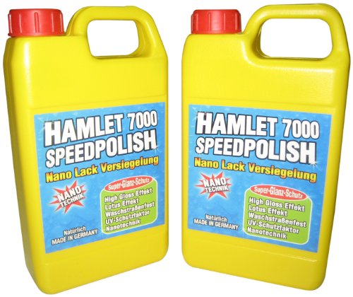 Hamlet 6802 7000 Speedpolish Nano Lack Versiegelung Profi-Set, 2-mal 500ml Preisvergleich