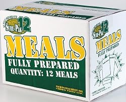 Sure-Pak Genuine GI Military MRE Meals Ready To Eat (12 Pack)