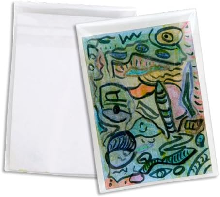 Creative Mark Krystal Seal ATC Art and Photo Bags - Archival Polyethylene Sealing Bags for Paintings, Artwork and Photo Storage - 2.5 x 3.5- Pack of 25