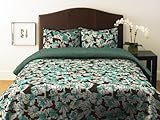 Perry Ellis, Flower Field Collection, Duvet Set, Full/Queen