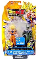 DragonBall Z Original Collection 5" Super Saiyan Goku and Cell Action Figures