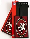 San Francisco 49ers Two Pack Soft Laser Bag Tag