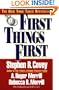 First Things First