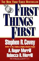 First Things First