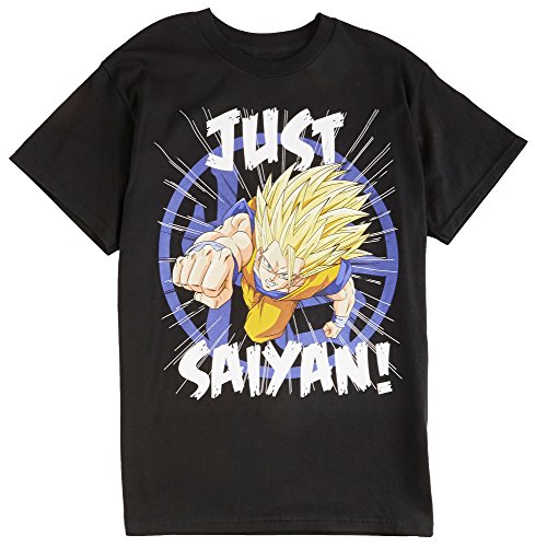 Ripple Junction Men's Dragon Ball Z Just Saiyan T-Shirt