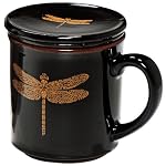 Black Dragonfly Infuser Mug