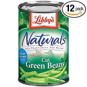 Libby's Naturals Cut Green Beans, 14.5 Ounce  Cans (Pack of 12)