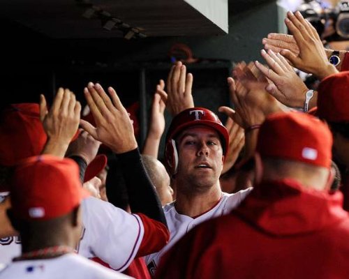 David Murphy, Texas Rangers, ALCS Game 6, 10/15/2011