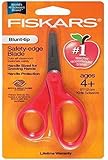Fiskars 5 Inch Classic Blunt Tip Kids Scissors, Color Received May Vary