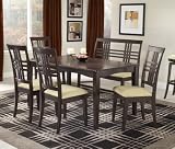 51aigwKSDWL. SL160  Tiburon 6 Piece Dining Room Furniture Set with Bench   Hillsdale Furniture   4917DTBCB