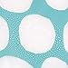 InterDesign Honeycomb Shower Curtain, 72 x 72, Aqua
