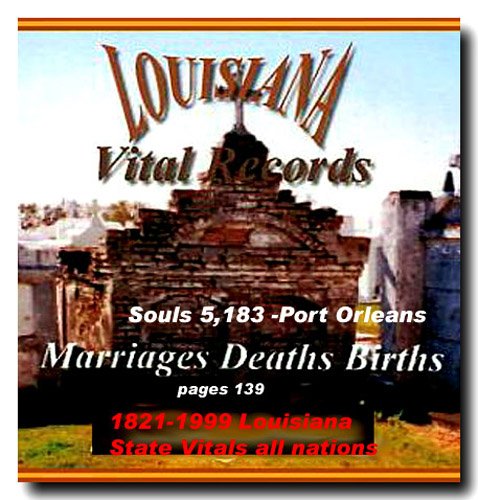 New Orleans Health and Louisiana State Vital Records New Orleans Health and Louisiana State Vital Records
