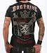 Doctrine Apparel Rock N Roll Royalty Shirt Leather Guitars Leather Shields Medium - XXL