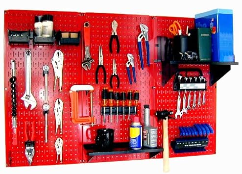 Garage wall organizers – Pegboard Tool Organizer