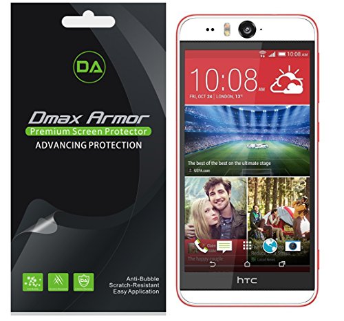 [6-Pack] Dmax Armor- HTC Desire Eye Anti-Glare & Anti-Fingerprint (Matte) Screen Protector - Lifetime Replacements Warranty- Retail Packaging