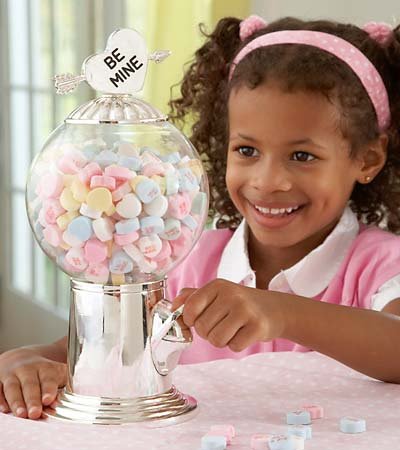 Old-Fashioned Style Silver Plated Candy and Snack Dispenser